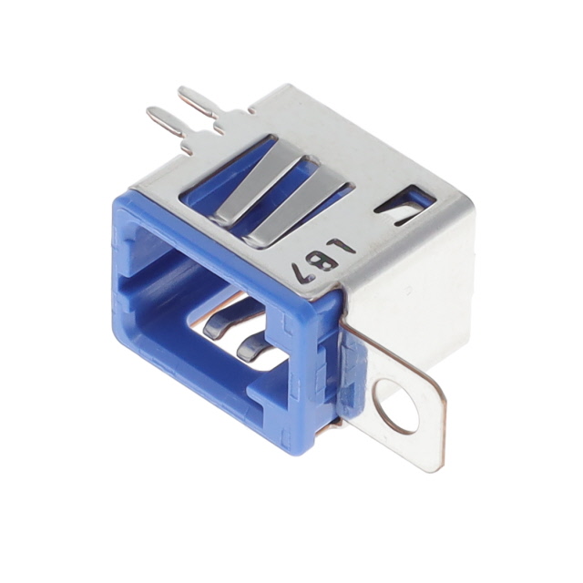 CONN AUTO LAN PLUG 4P SLD RA SMD