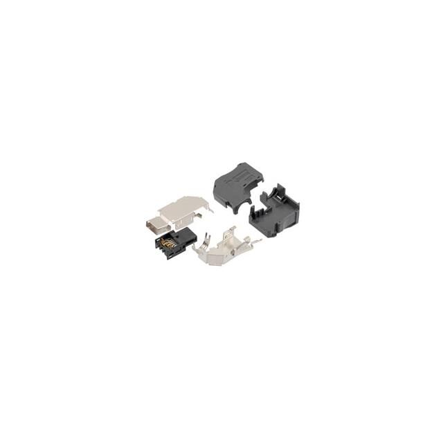 IX PLUG B CRIMP, 26-28AWG, RIGHT
