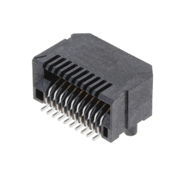 CONN SFP+ RCPT 20POS SLD R/A SMD