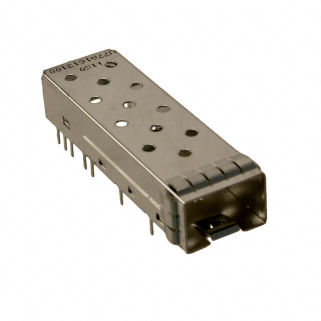 CONN SFP+ CAGE SLD R/A