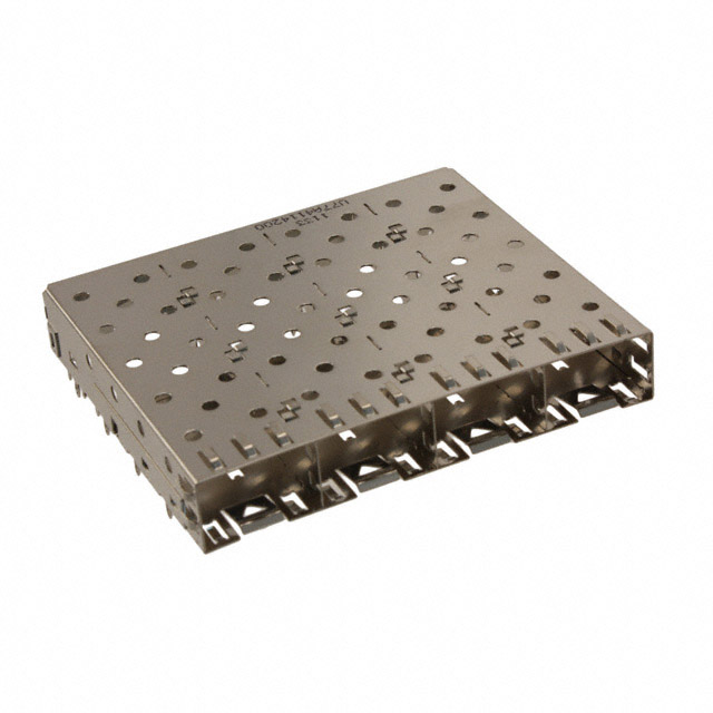 CONN SFP CAGE 1X4 PRESS-FIT R/A