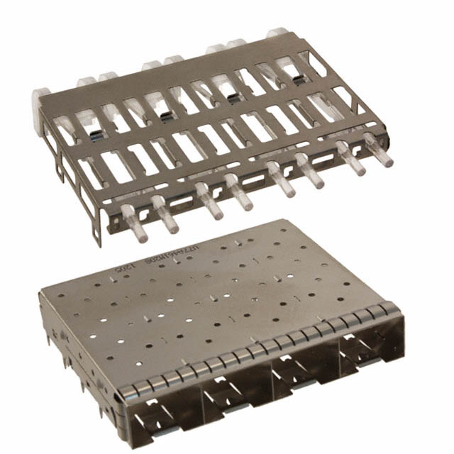 CONN SFP+ CAGE 1X4 PRESS-FIT R/A