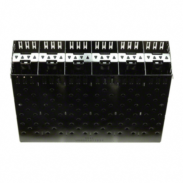 CONN SFP RCPT W/CAGE 2X6 240P RA