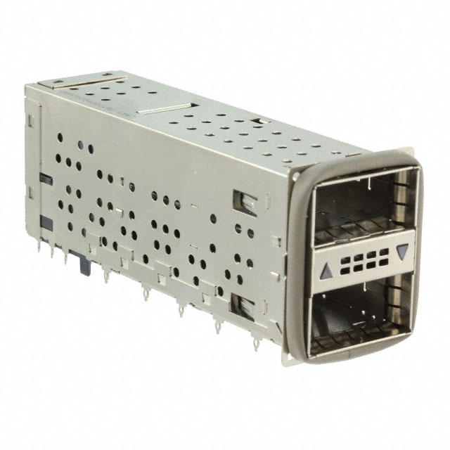 CONN QSFP+ RCP W/CAGE 2X1 76P RA