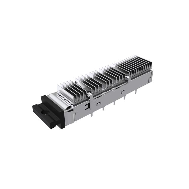 1X1 QSFP-DD CAGE ASSEMBLY WITH 6