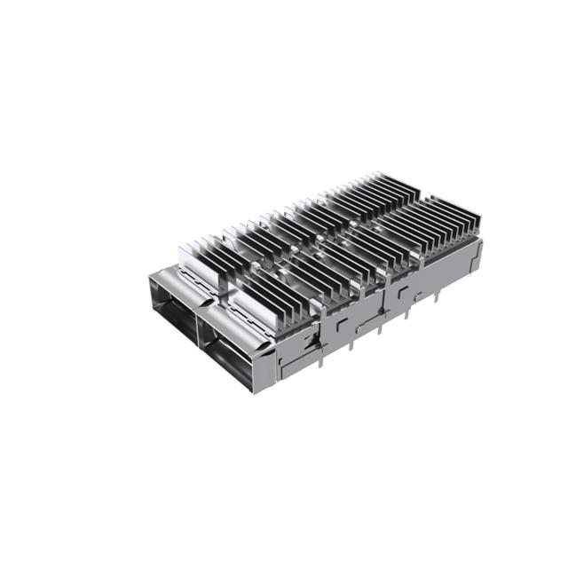 1X2 QSFP-DD CAGE WITH SAN HEIGHT