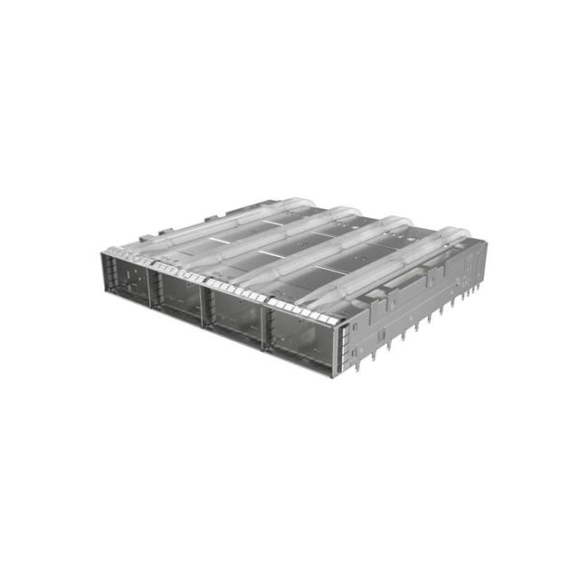 1X4 QSFP CAGE WITH DUAL LIGHT PI