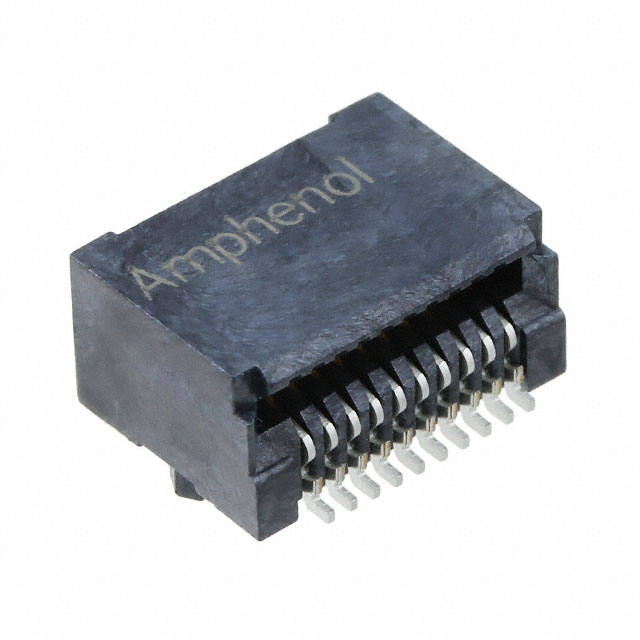CONN SFP RCPT 20POS SLD R/A SMD