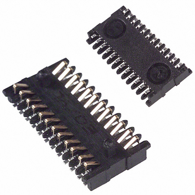 CONN STACKING 24POS SMD GOLD