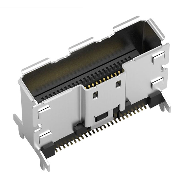 CONN RCPT 50POS SMD GOLD
