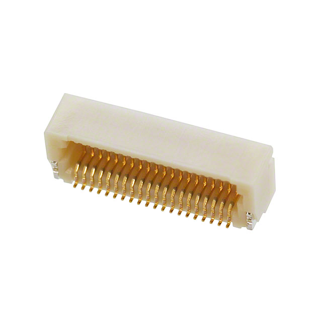CONN PLUG 40POS R/A SMD GOLD