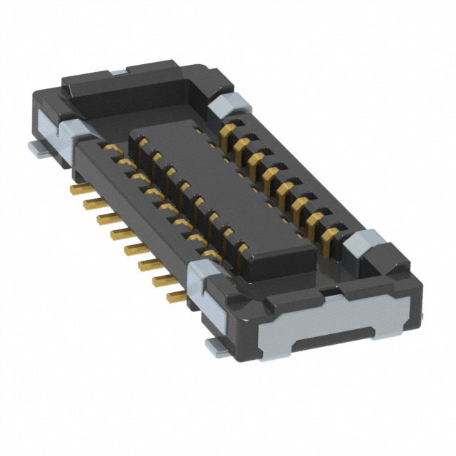 CONN SOCKET 16POS SMD GOLD