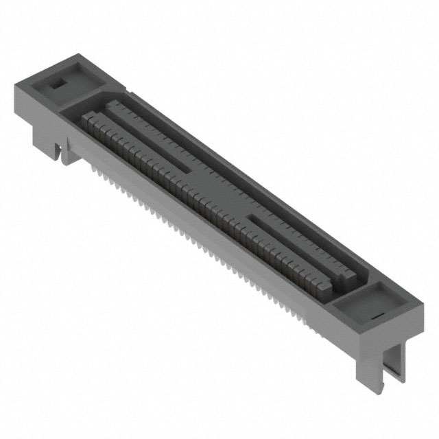 CONN RCPT 80POS EDGE MNT GOLD