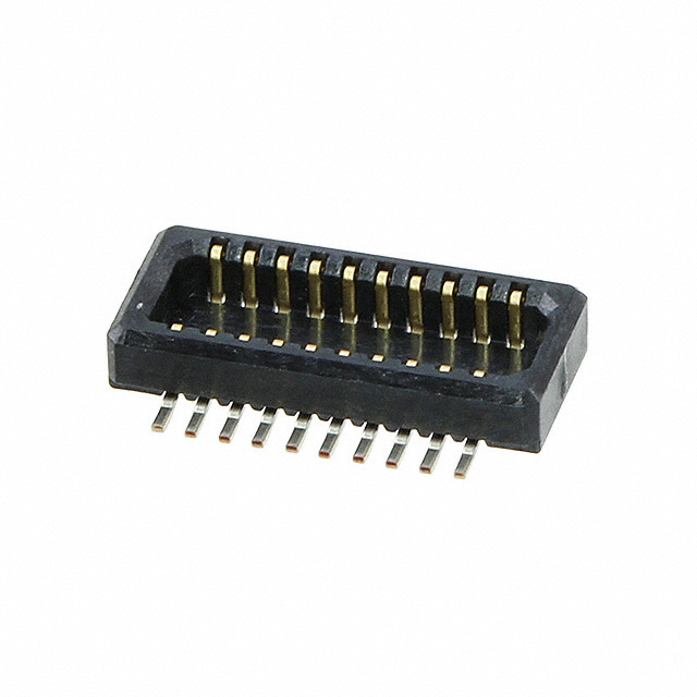 CONN PLUG 20POS SMD GOLD