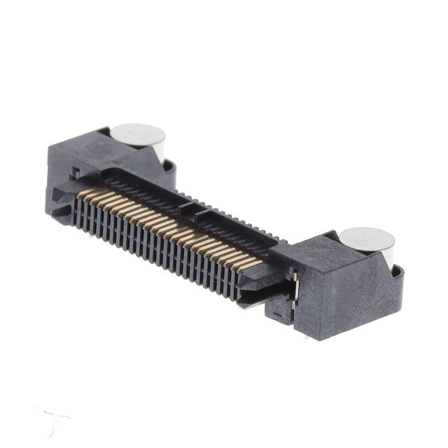 CONN HDR 50POS R/A SMD GOLD