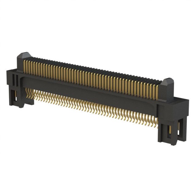 CONN HDR 98POS EDGE MNT GOLD