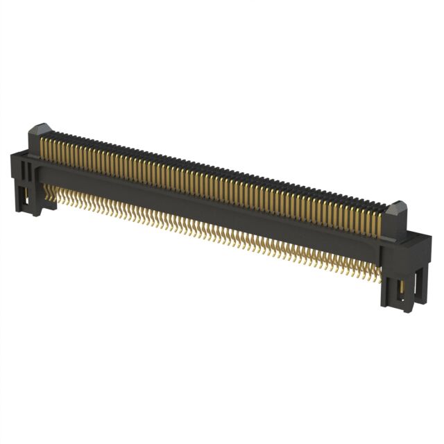 CONN HDR 140POS EDGE MNT GOLD