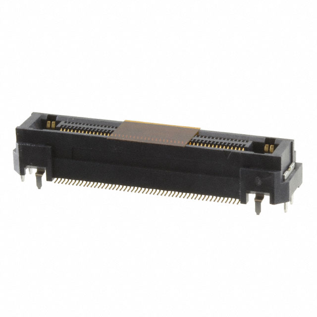 CONN RCPT 100POS SMD GOLD