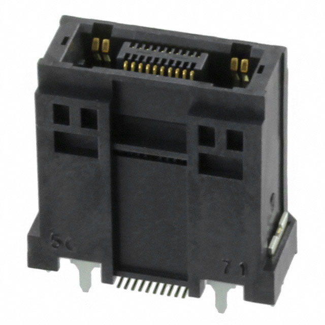 CONN RCPT 20POS SMD GOLD