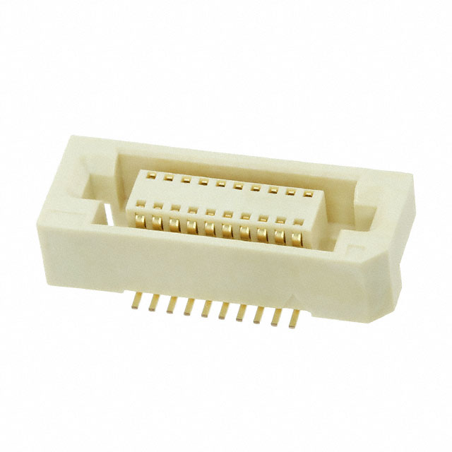 CONN PLUG 20POS SMD GOLD
