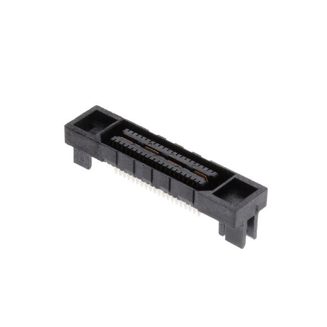 CONN RCPT 40POS EDGE MNT GOLD