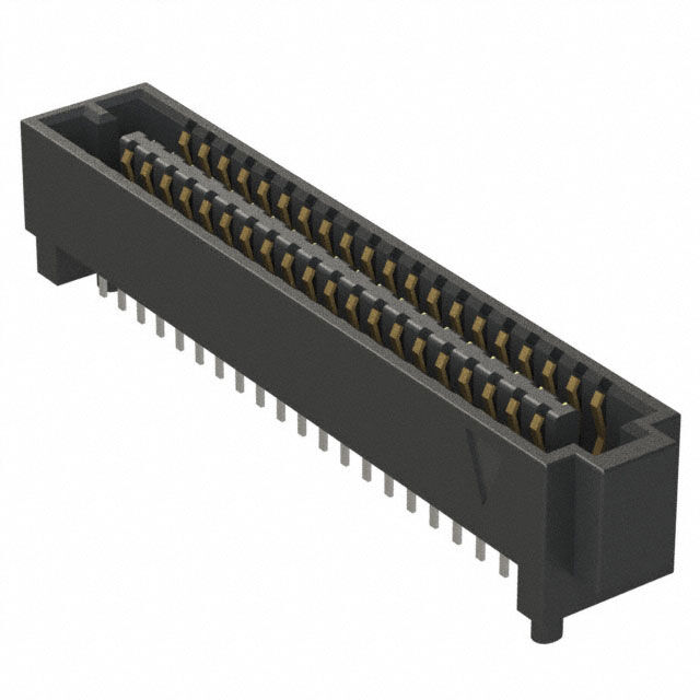 CONN HD ARRAY RCPT 80P SMD GOLD