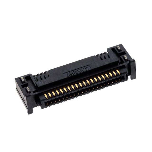 CONN HD ARRAY PLUG 80POS R/A SMD