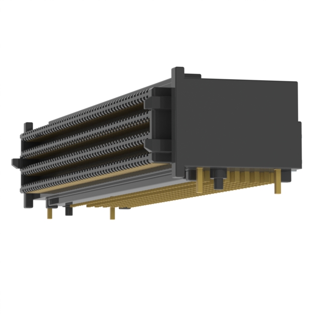 CONN HD ARRAY PLUG 400P R/A SMD