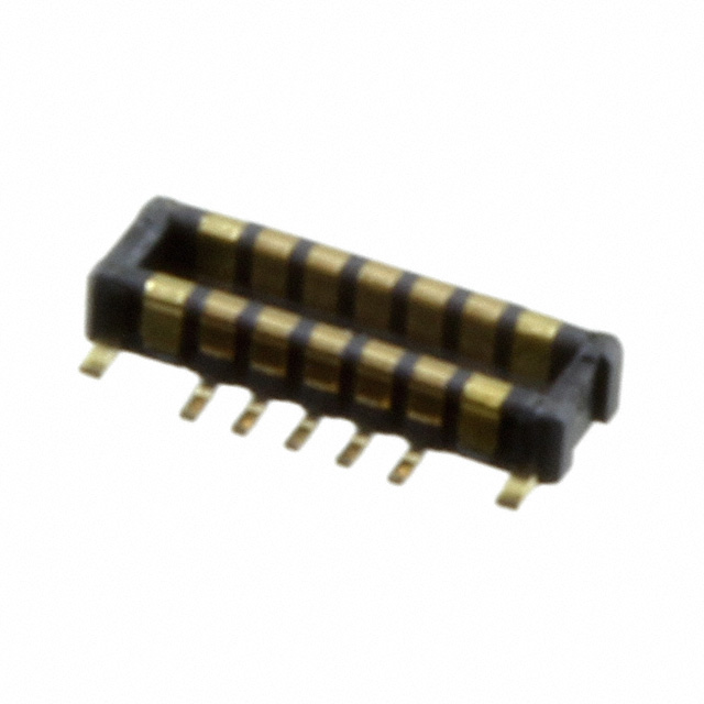 CONN PLUG 10POS SMD GOLD