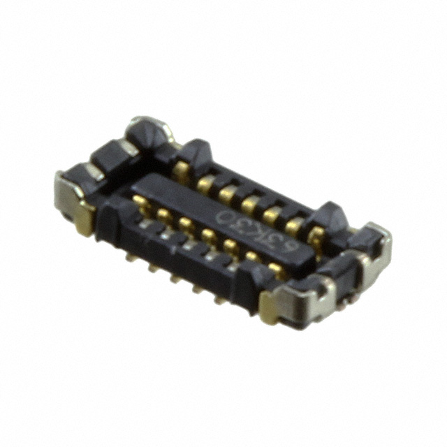 CONN RCPT 10POS SMD GOLD