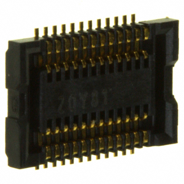 CONN SOCKET 24POS SMD GOLD