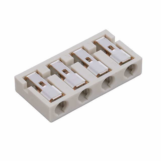 4POS HORIZONTAL POKE-HOME 4MM PI