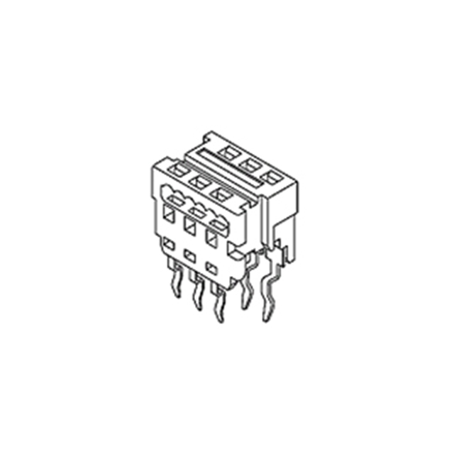 CONN DIP HDR IDC 12POS PCB