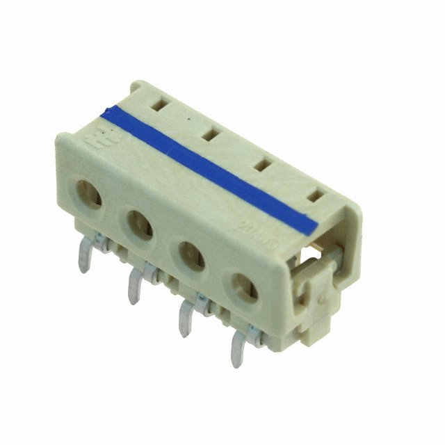 CONN WIRE IDC 4POS 20AWG PCB RA