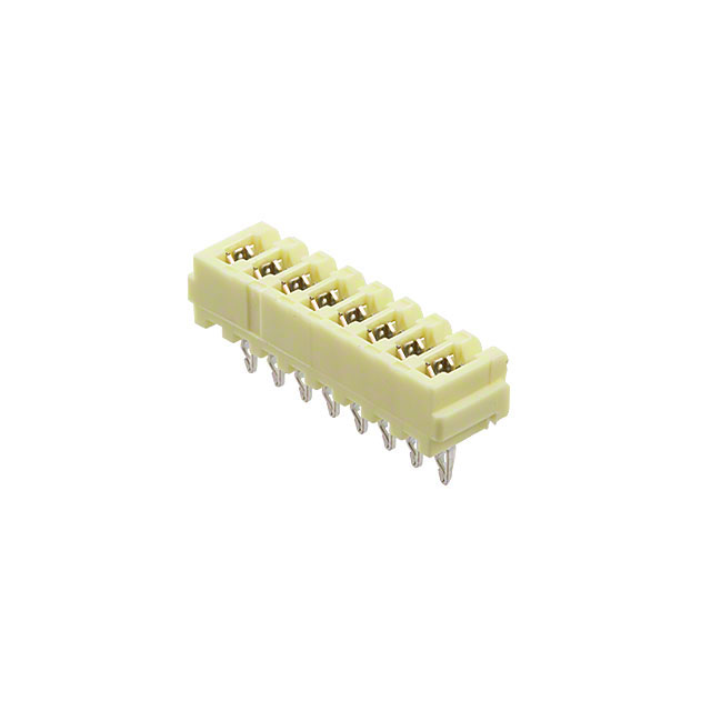 CONN WIRE IDC 8P 26-28AWG PCB RA
