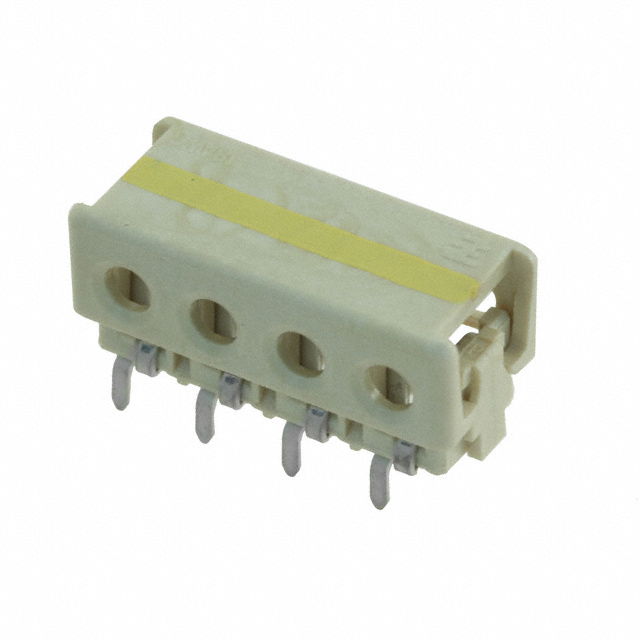 CONN WIRE IDC 4POS 18AWG PCB RA