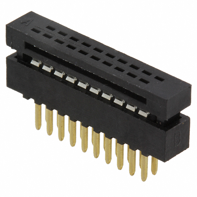CONN DIP PLG IDC 20POS VERT