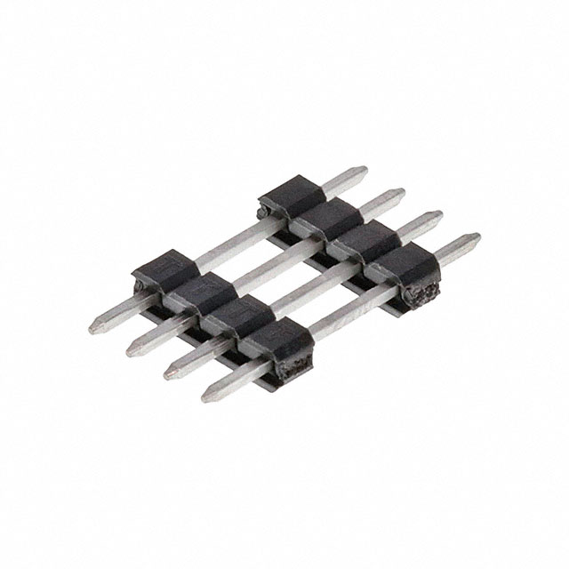 CONN HDR 4POS 0.1 STACK T/H TIN