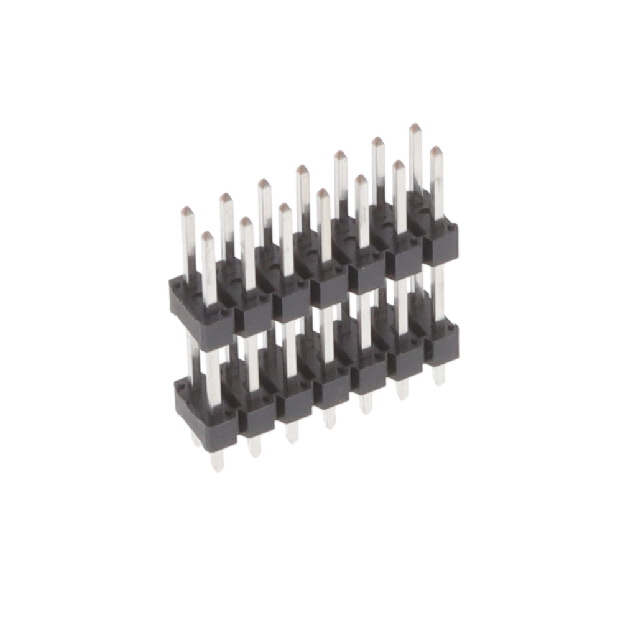 CONN HDR 14POS 0.100" STACK TH