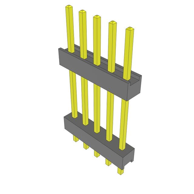 CONN BRD STACK .100" 5POS