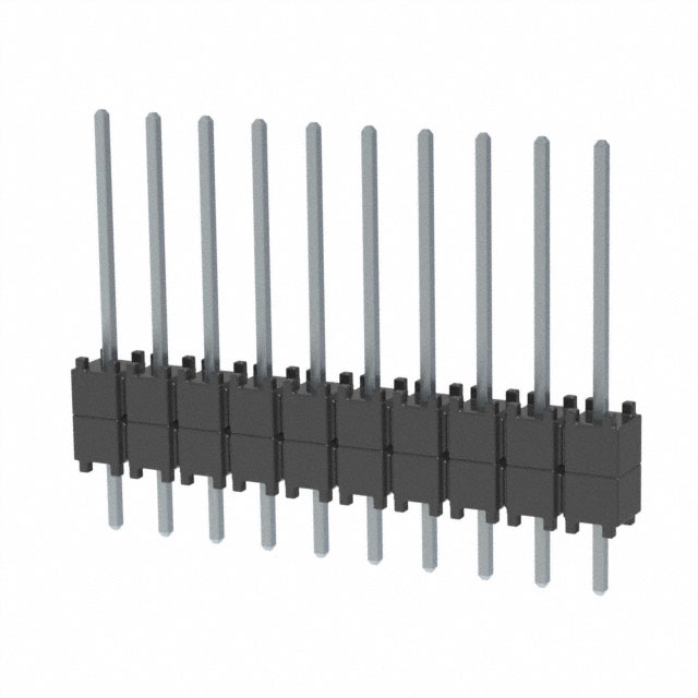 CONN HDR 10POS 0.1 STACK T/H TIN