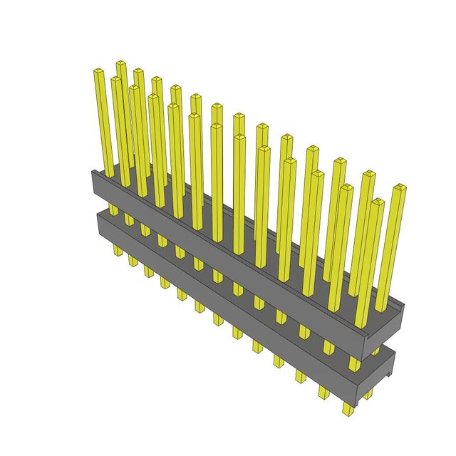 CONN HDR 26POS 0.1 STACK T/H