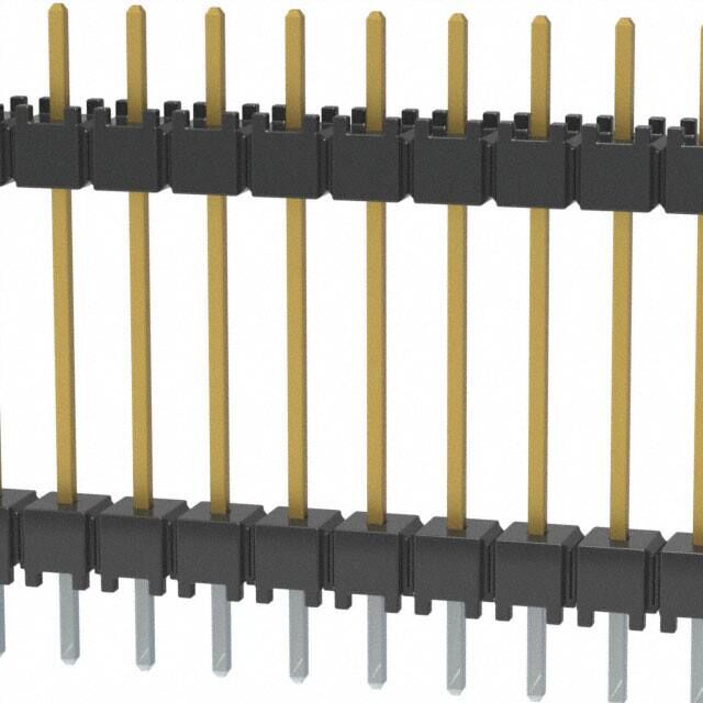 CONN HDR 12POS 0.1 STACK T/H