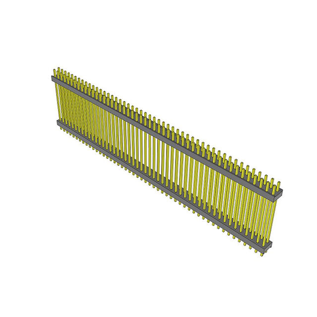 CONN HDR 98POS 0.1 STACK T/H TIN