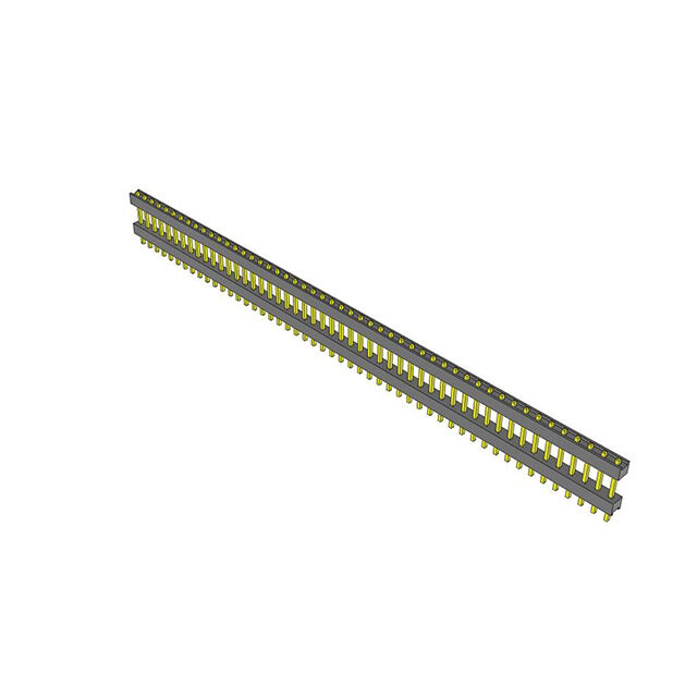 CONN HDR 50POS 0.1 STACK T/H TIN