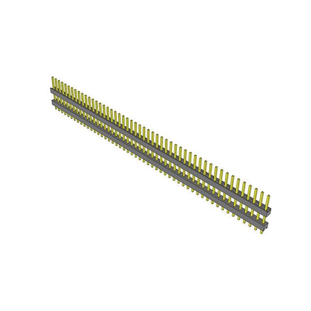 CONN HDR 50POS 0.1 STACK T/H TIN