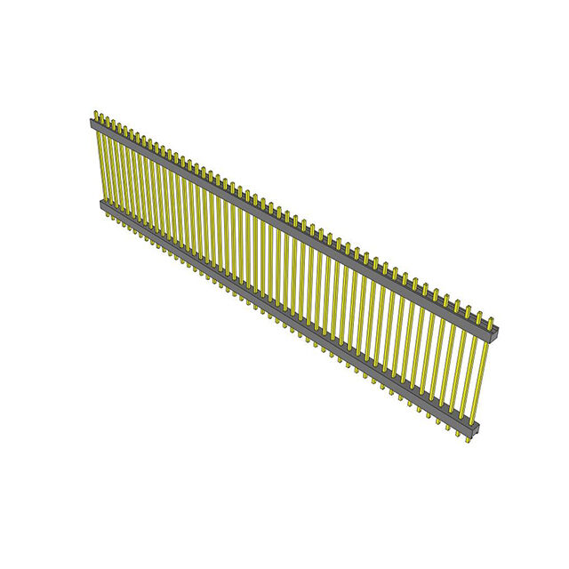 CONN HDR 50POS 0.1 STACK T/H TIN