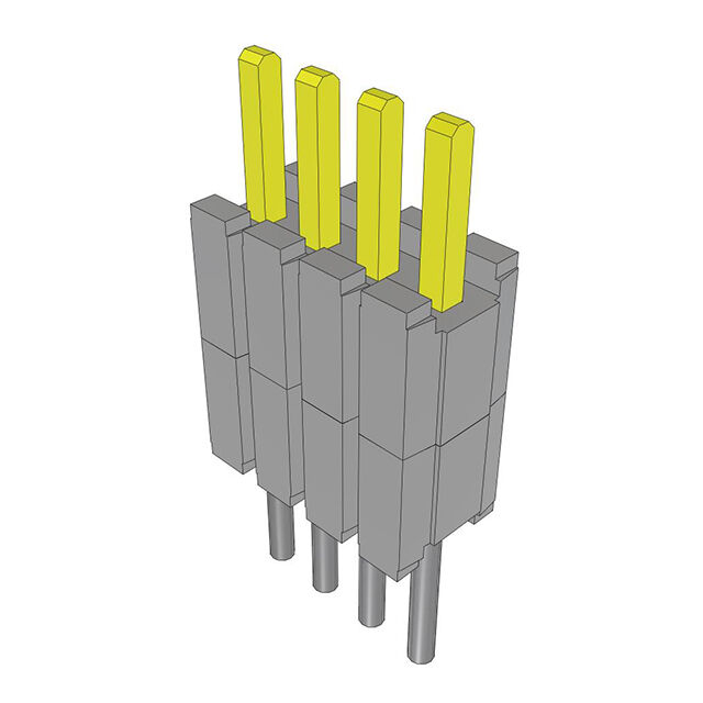 CONN HDR 4POS 0.05 STACK T/H