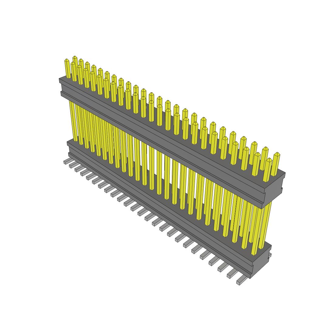 CONN HDR 50POS 0.05 STACK SMD