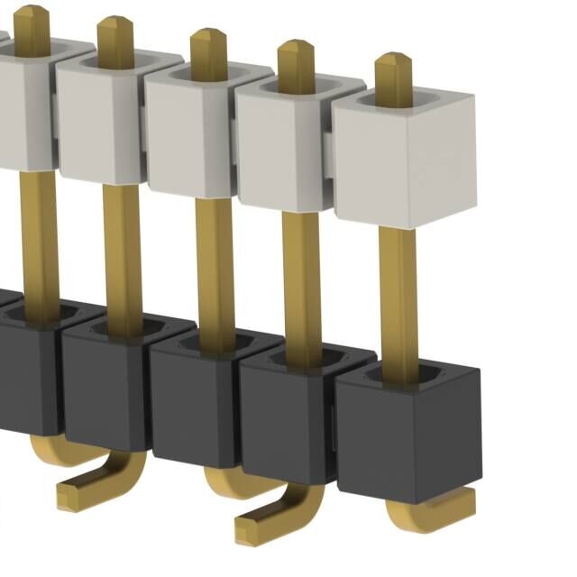 CONN HDR 24POS 0.1 STACK SMD